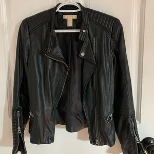 H&M Faux Leather Jacket